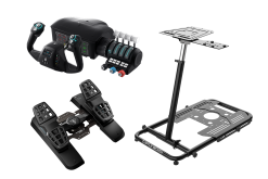 Turtle Beach - VelocityOne Flight + VelocityOne Rudder Pedals + VelocityOne Stand Bundle