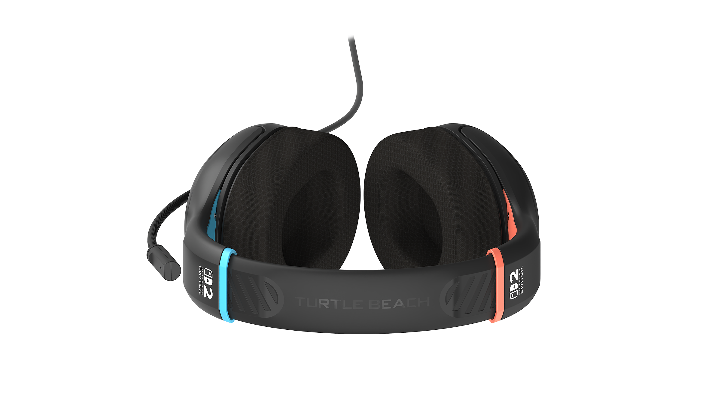 Turtle Beach - Airlite Fit Wired Gaming Headset - Charcoal Black + Rematch Wired Controller for Nintendo Switch 2 Bundle - Image 4