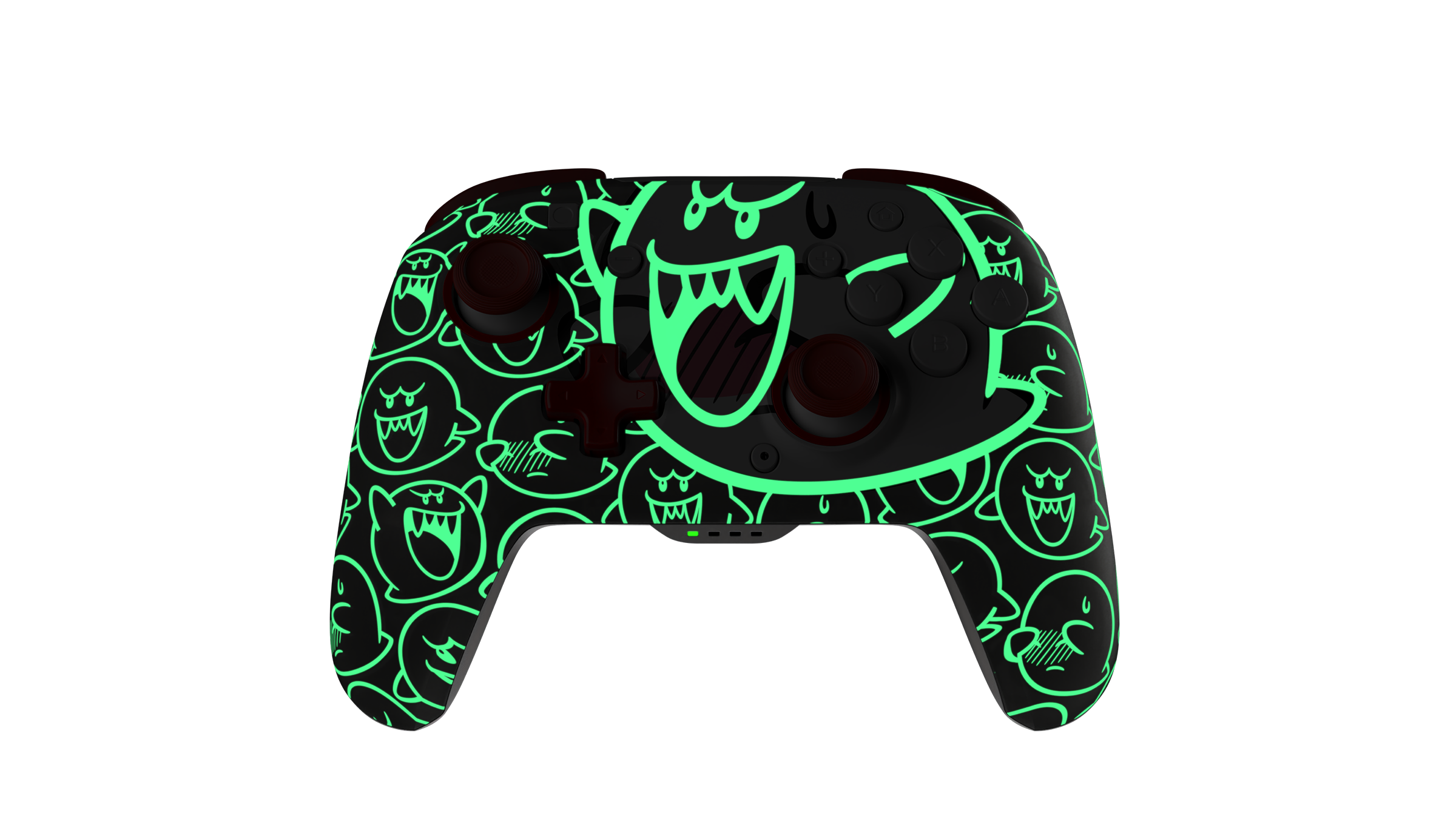 Turtle Beach - PDP Rematch Wireless Controller + PDP Travel Case Plus Glow - Boo - Nintendo Switch Bundle - Image 4