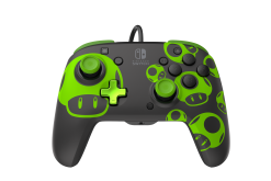 Alternative view of Turtle Beach - PDP REMATCH Glow Wired Controller - Nintendo Switch