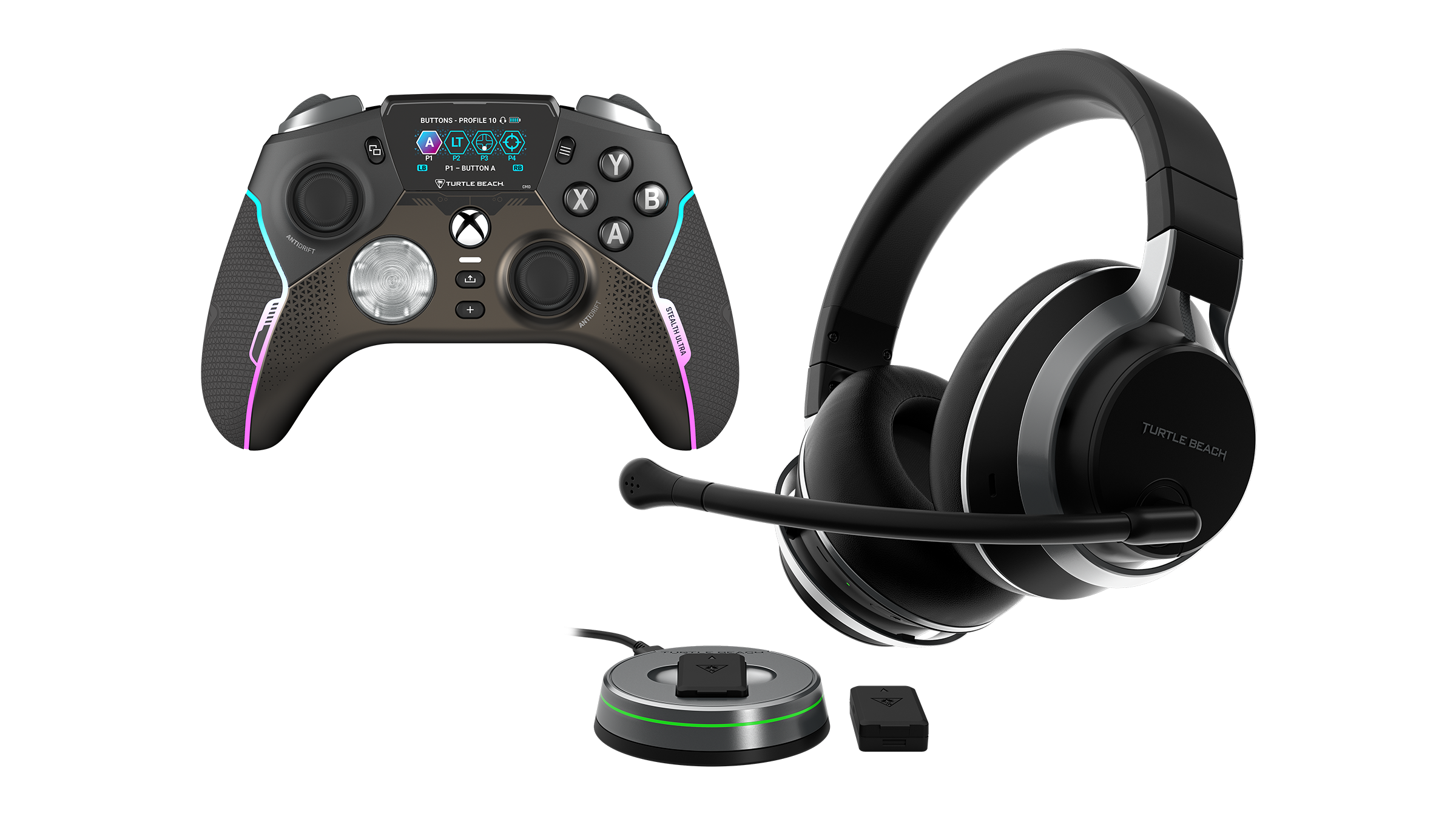 Turtle Beach - Stealth Ultra Wireless Controller + Stealth Pro Xbox Headset Bundle
