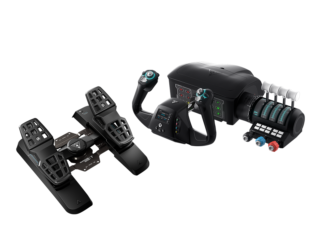 Turtle Beach - VelocityOne Flight Universal Control System + VelocityOne Rudder Bundle