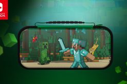 Turtle Beach - PDP REALMz Travel Case Plus: Minecraft Forest Battle - Nintendo Switch