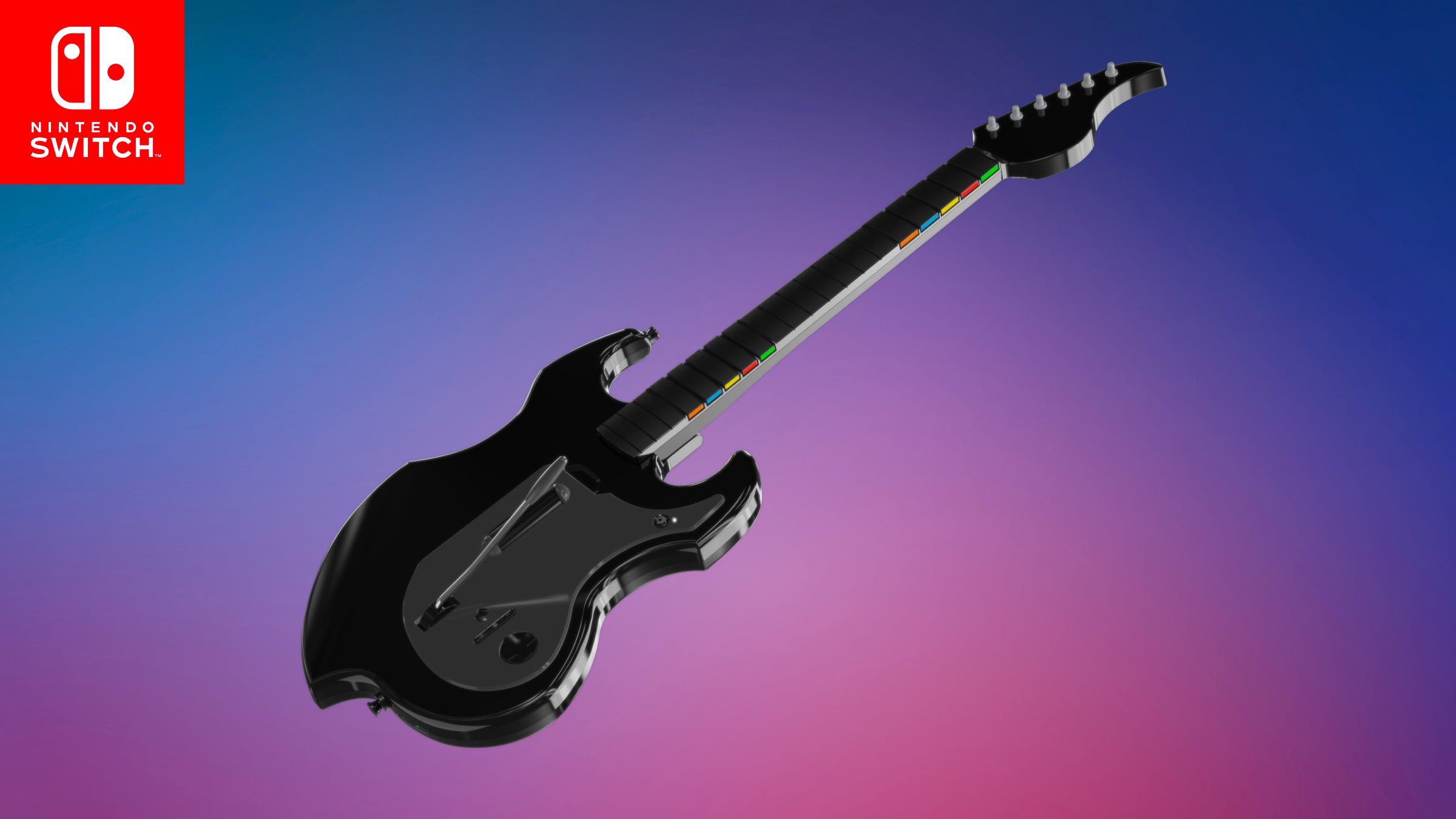 Turtle Beach - PDP Riffmaster Wireless Guitar Controller - Nintendo Switch