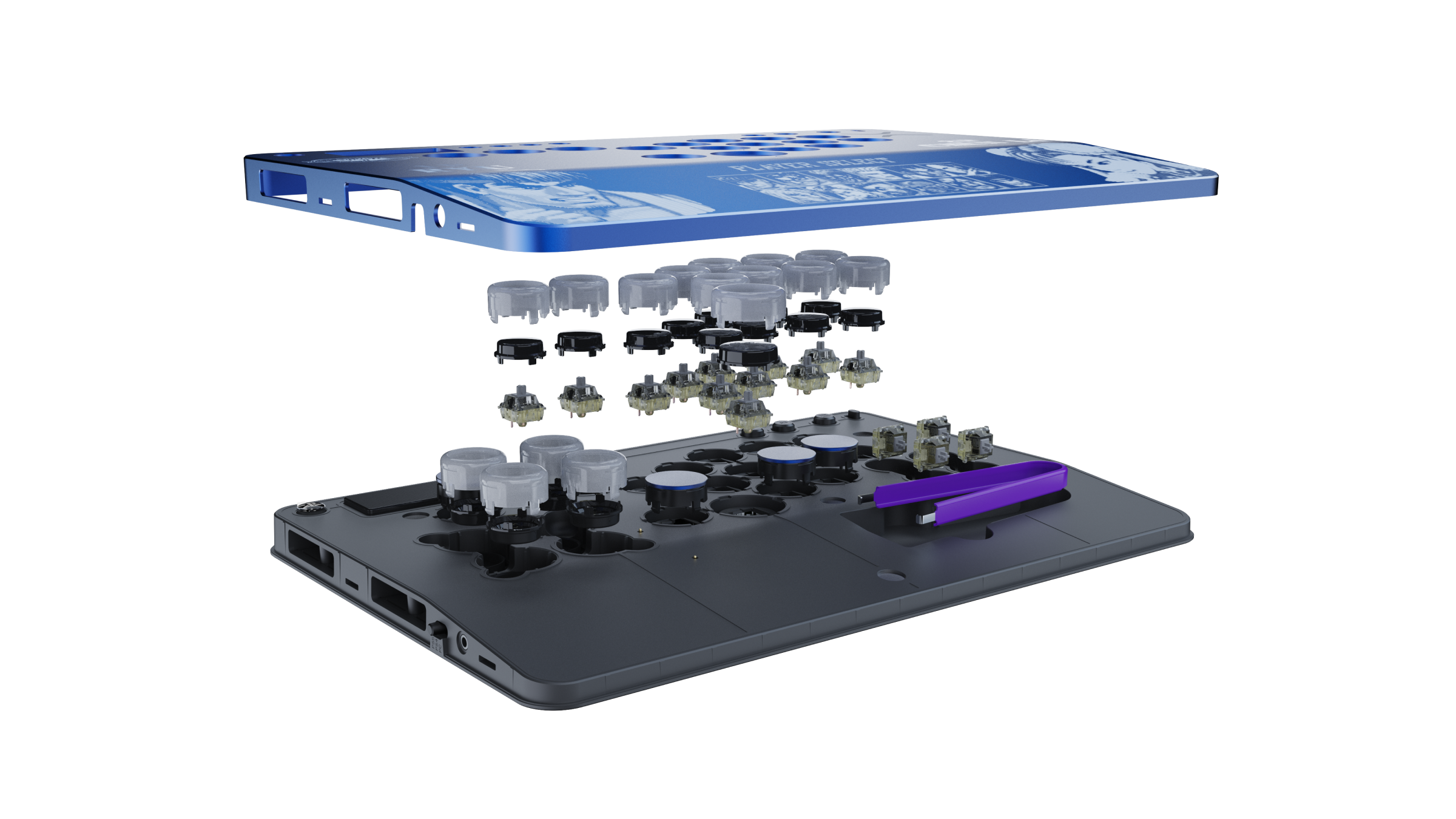 Turtle Beach - Victrix Pro KO Leverless Fight Stick - Street Fighter II: Champion Edition - Image 4