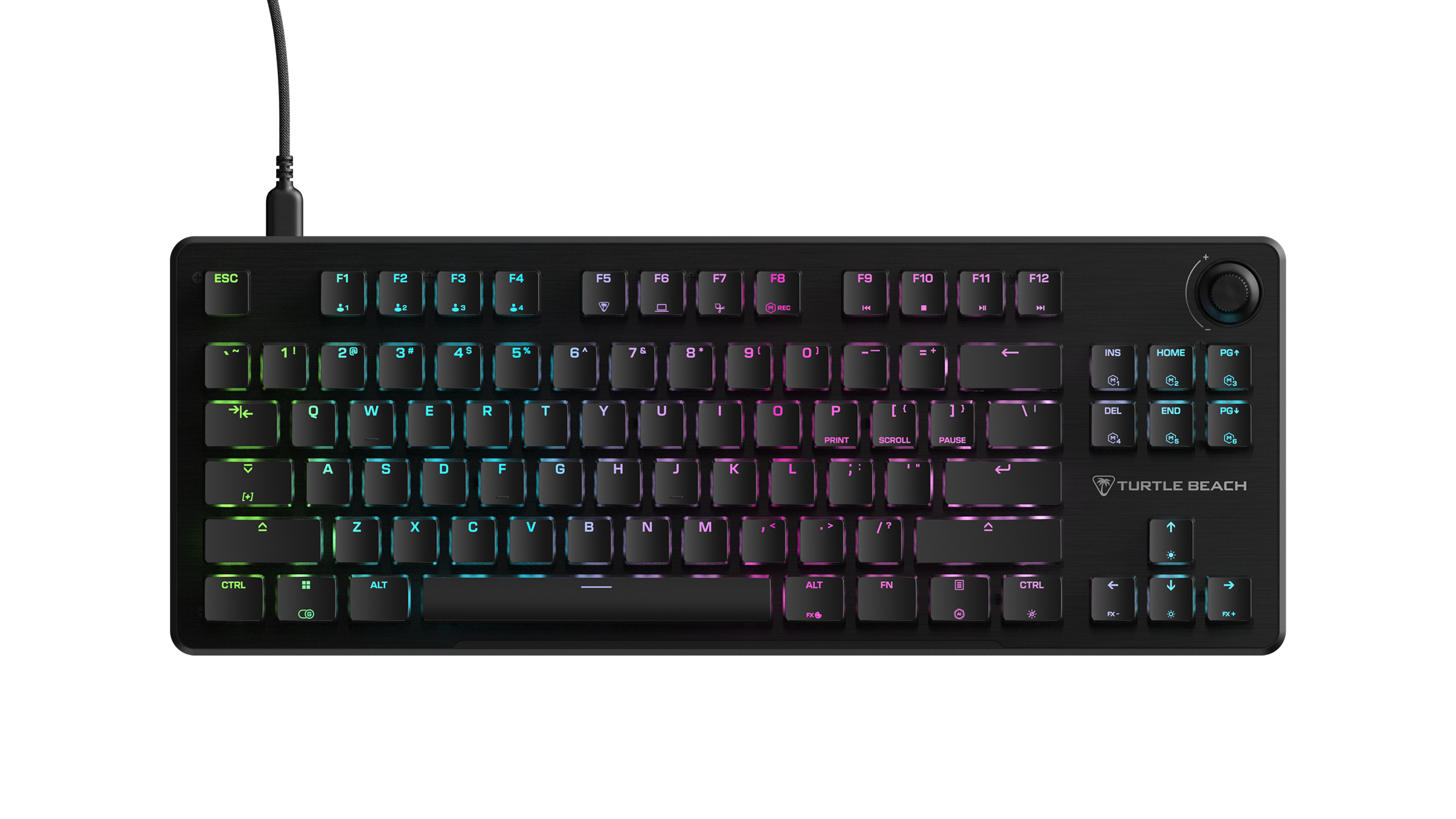 Turtle Beach - Vulcan II TKL Pro Black + Burst II Air Black Bundle