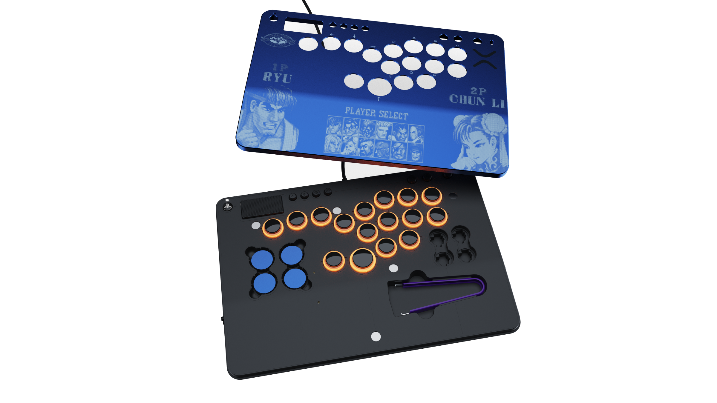 Turtle Beach - Victrix Pro KO Leverless Fight Stick - Street Fighter II: Champion Edition - Image 5