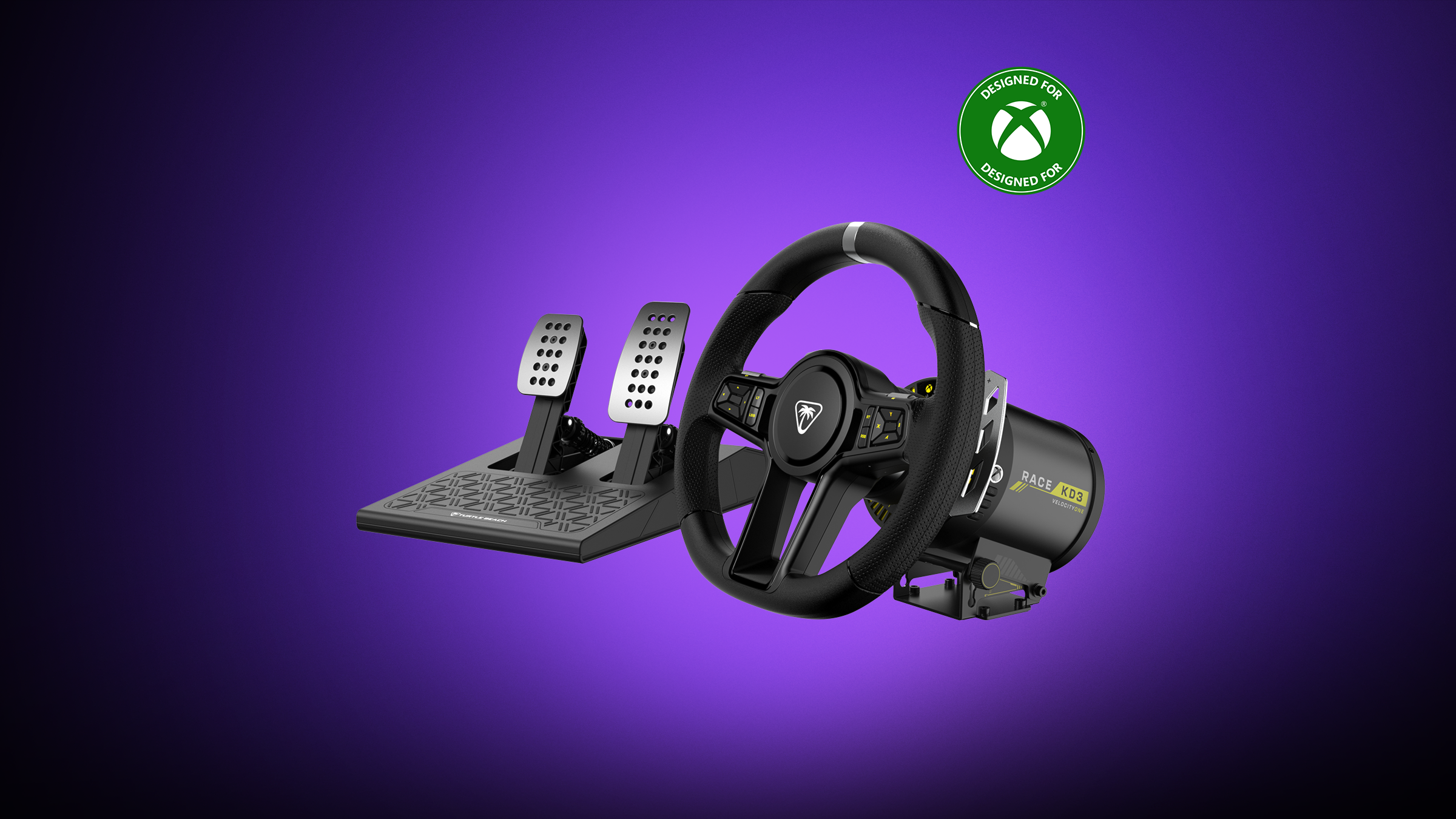 Turtle Beach - VelocityOne Race KD3 Racing Wheel & Pedals