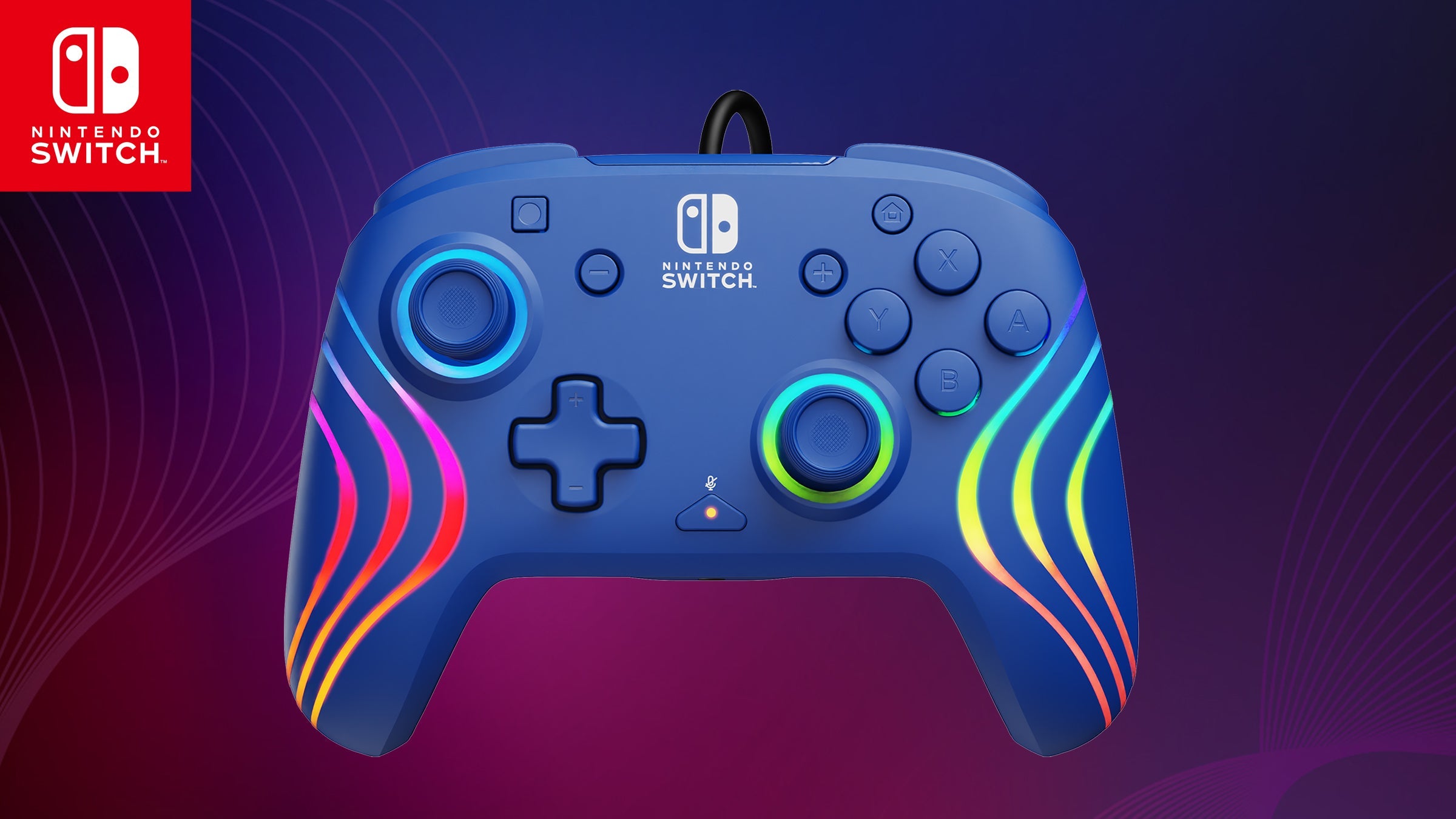 Turtle Beach - PDP Afterglow Wave Wired Controller - Nintendo Switch